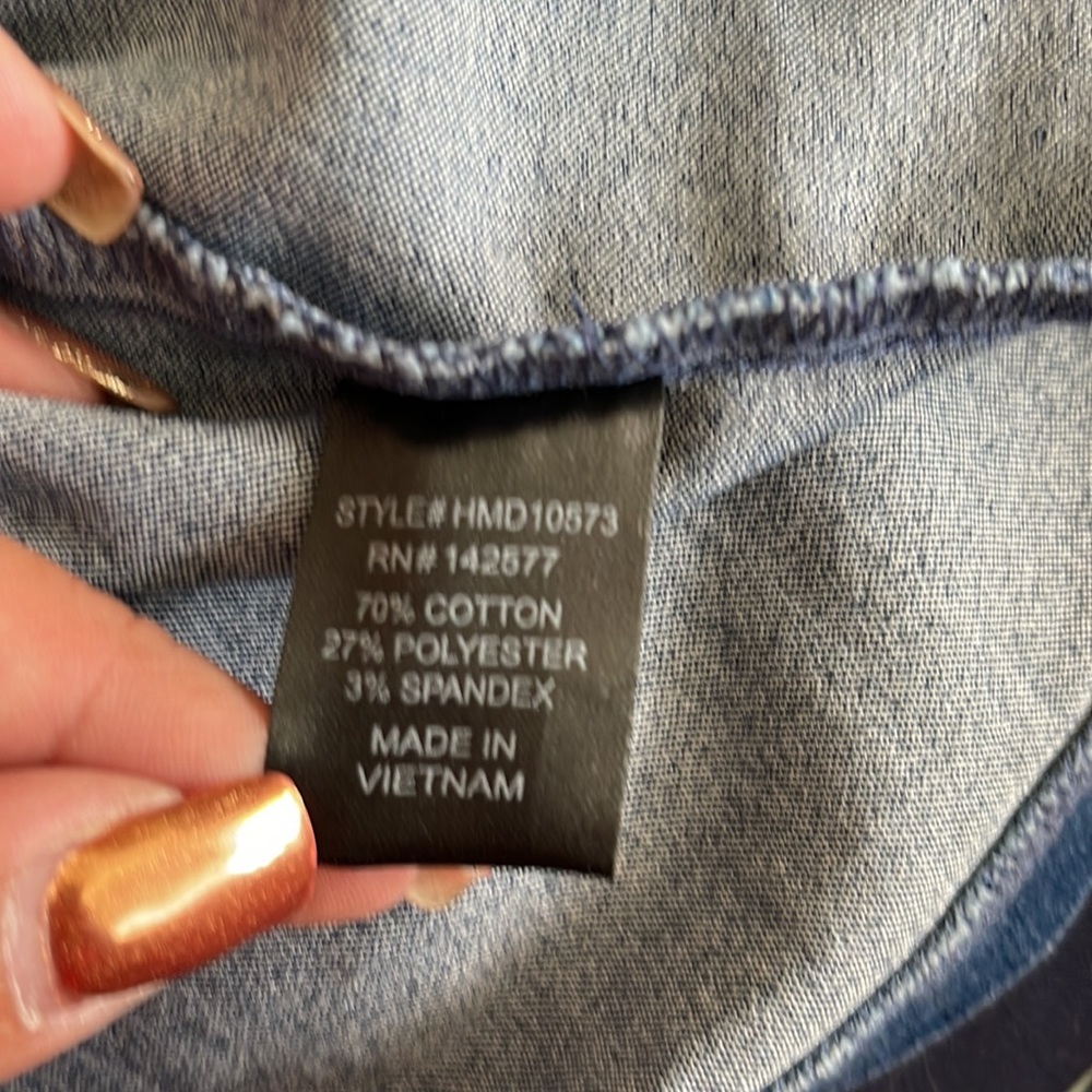 Haute Minden Jean Junior Dress - Picture 7 of 7